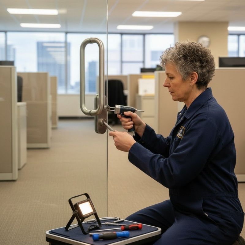 Local Office Door Handle Mounting pros at work